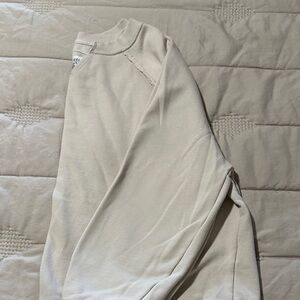 American Eagle Outfitters Cream Sweater